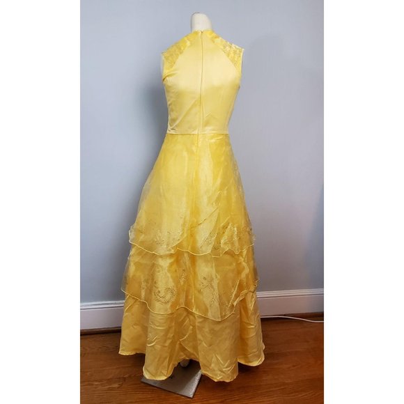 Belle Ball Gown Small (4-6) Yellow - Picture 9 of 11